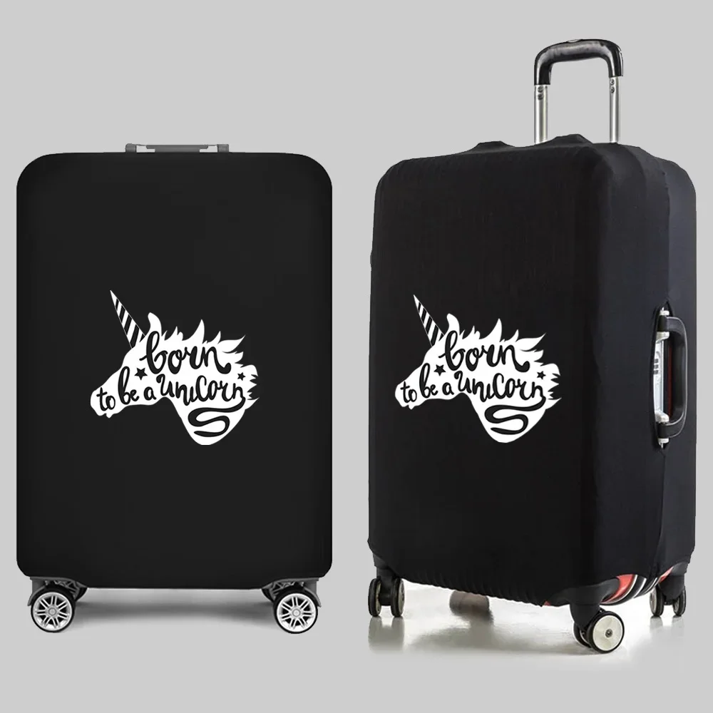 Fashion Travel Essentials Suitcase Cover Funny Print for 18-32 Inch Traveling Accessories Bag Trolley Luggage Protective Case