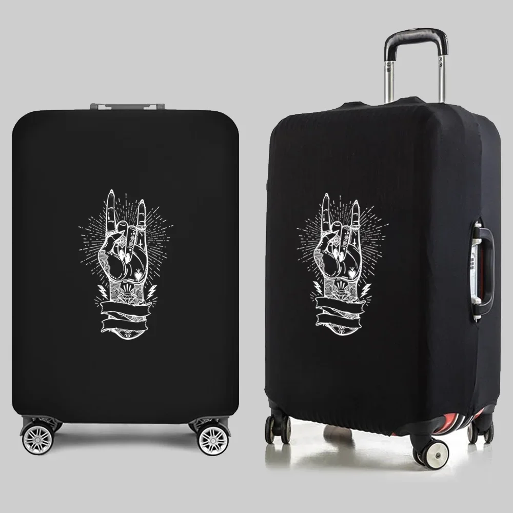 Fashion Travel Essentials Suitcase Cover Funny Print for 18-32 Inch Traveling Accessories Bag Trolley Luggage Protective Case