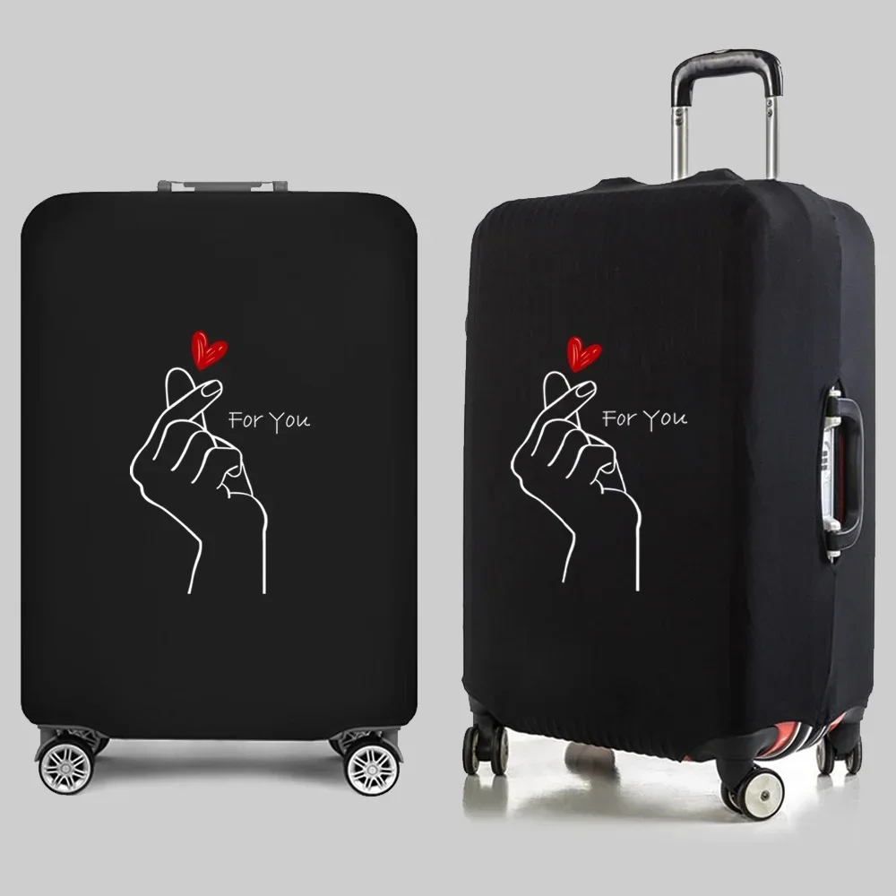 Fashion Travel Essentials Suitcase Cover Funny Print for 18-32 Inch Traveling Accessories Bag Trolley Luggage Protective Case