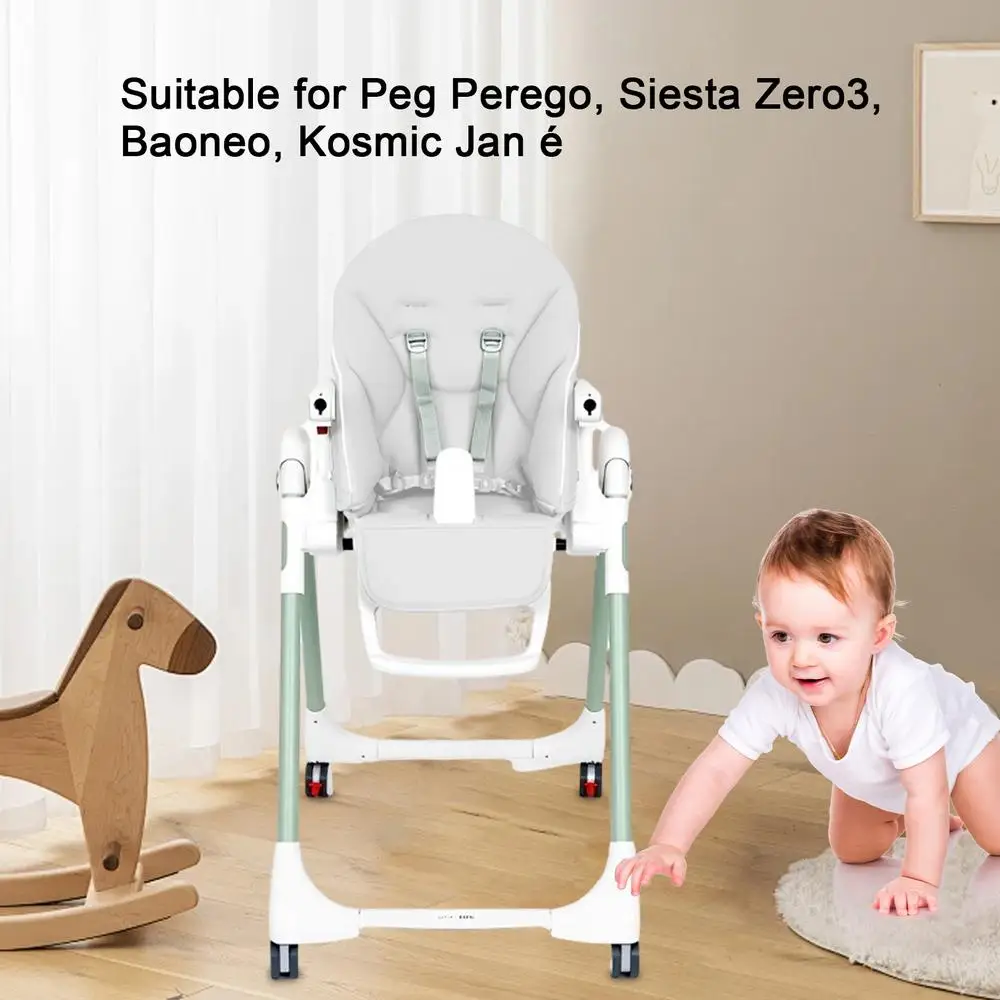 Baby Foldable chair Cover PU Leather Travel Home Dining chair cover seat Seat Case For Peg Perego for Siesta Zero3 for Baoneo