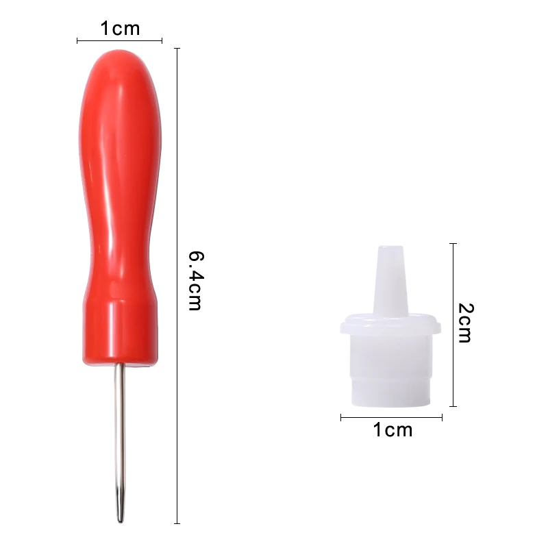 Universal Lash Glue Bottle Blocking Needle Replacement Eyelash Extension Glue Mouth Head Special Plug Caps Opener Makeup Tools