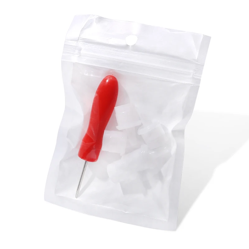 Universal Lash Glue Bottle Blocking Needle Replacement Eyelash Extension Glue Mouth Head Special Plug Caps Opener Makeup Tools