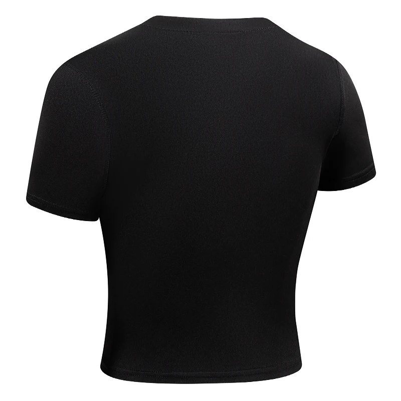Women's Compression Shirt Short Sleeve Athletic Yoga Running T-Shirt Summer Gym Workout Quick Dry Stretchy Tees Tops Baselayer