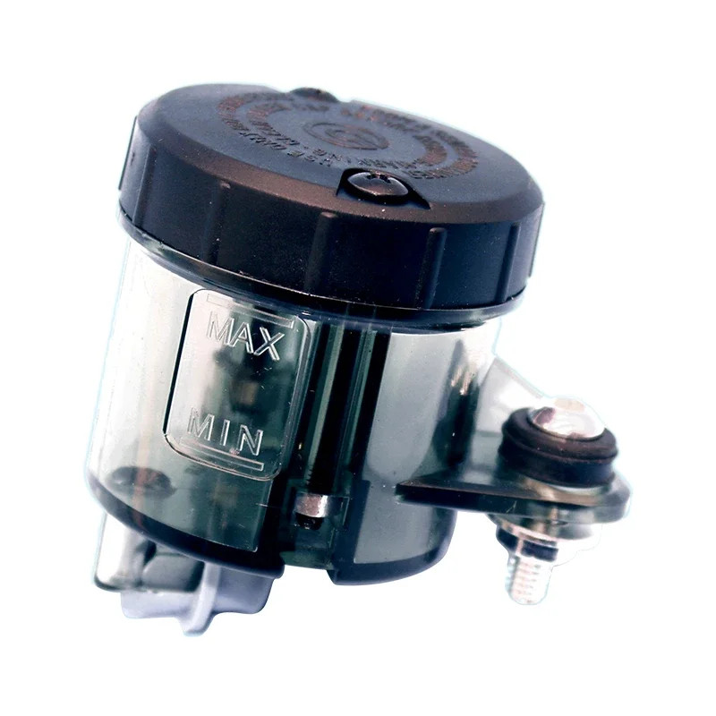 Universal Motorcycle Lever Brake Oil Tank Front Brake Clutch Fluid Bottle Master Cylinder Oil Reservoir Tank Cup With Holder