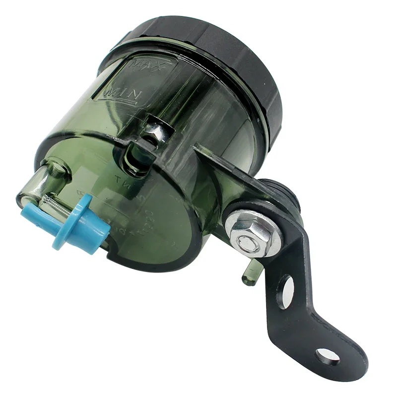 Universal Motorcycle Lever Brake Oil Tank Front Brake Clutch Fluid Bottle Master Cylinder Oil Reservoir Tank Cup With Holder