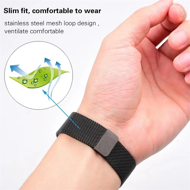 Magnetic Milanese Loop Strap For Samsung Galaxy Watch Ultra2 2026 2025 Stainless Steel Band For Samsung Galaxy Watch Ultra 47mm