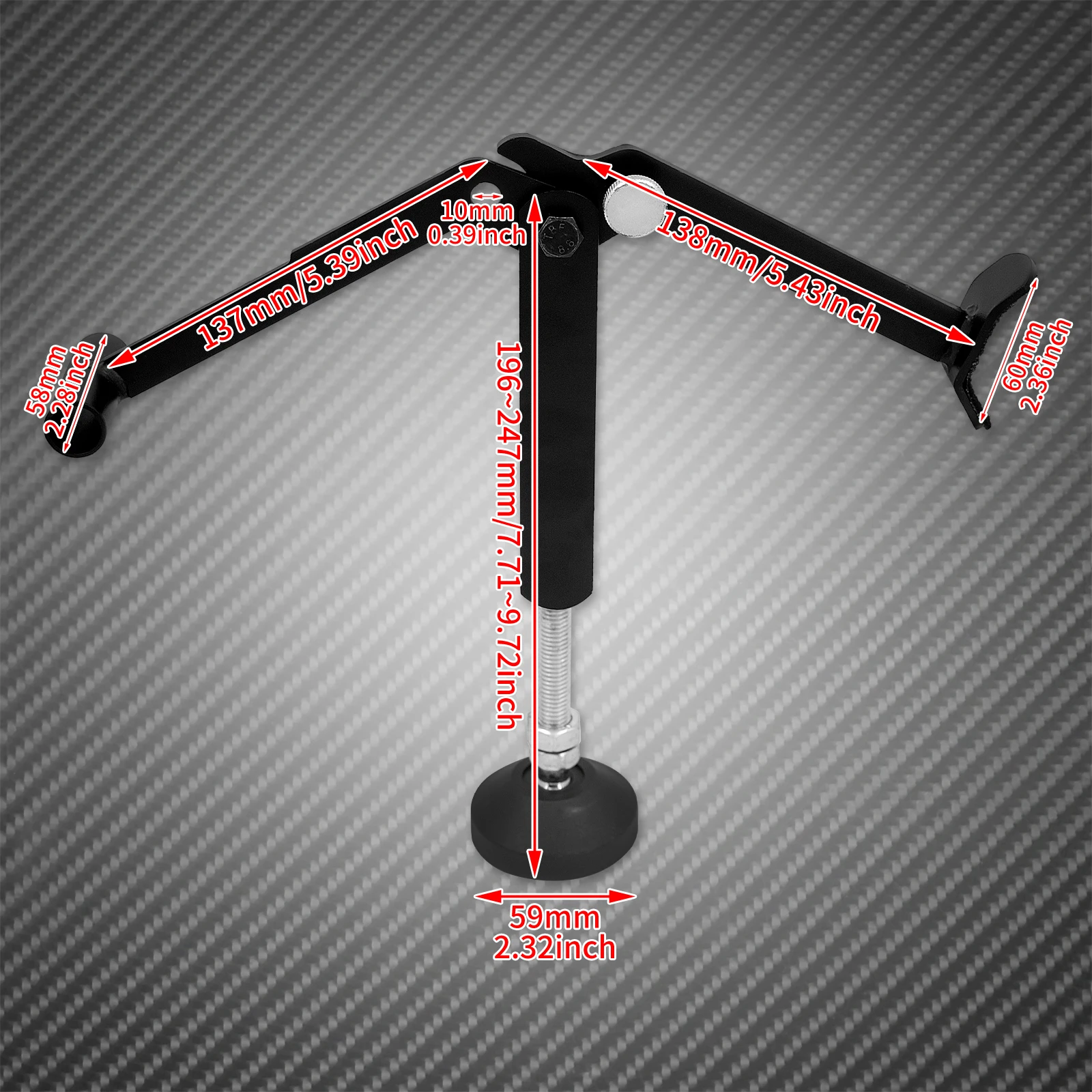 Motorcycle Labor Saving Wheel Stand Kickstand Universal Wheel Lifter Side Support Stand Swingarm Lift Frame For Harley For Honda