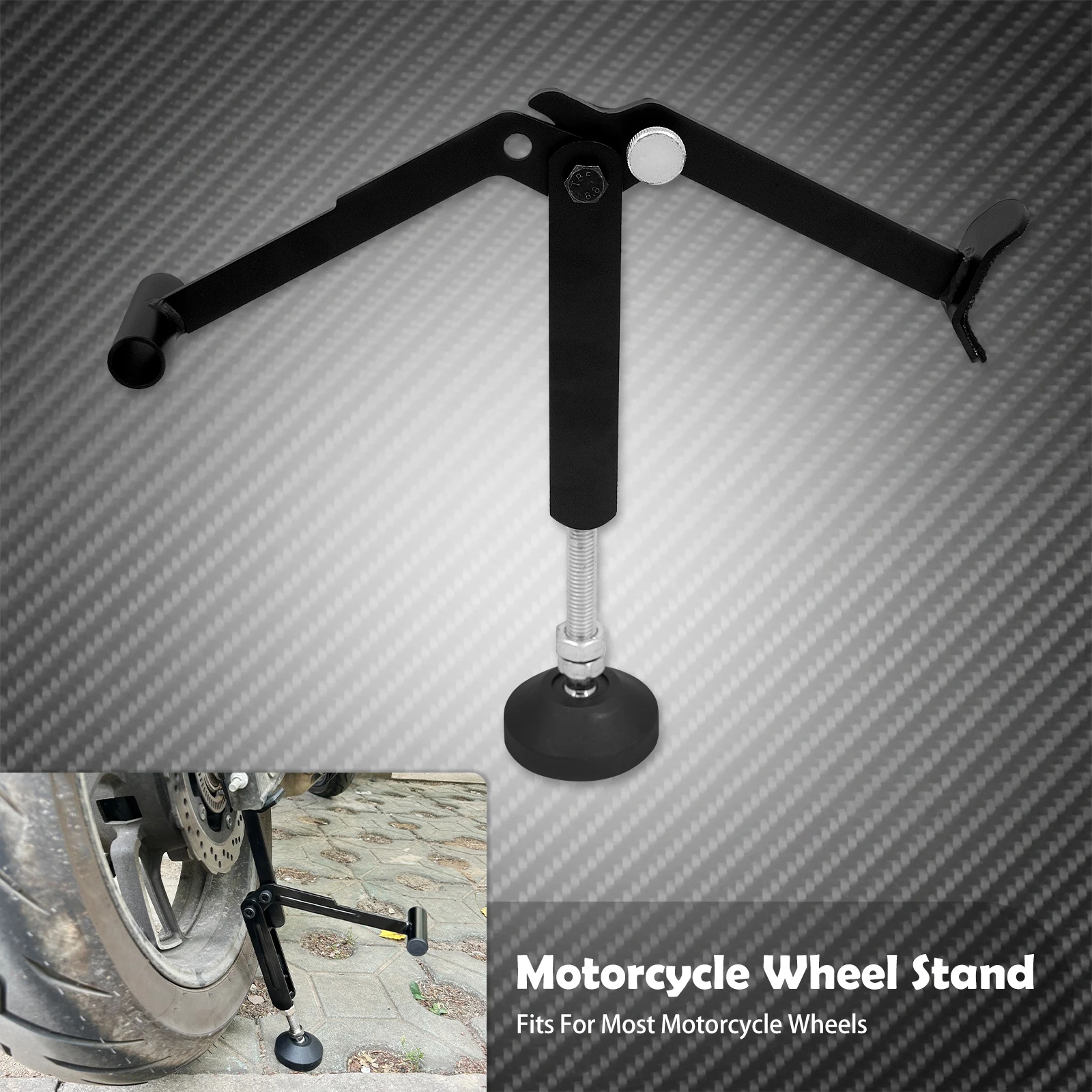 Motorcycle Labor Saving Wheel Stand Kickstand Universal Wheel Lifter Side Support Stand Swingarm Lift Frame For Harley For Honda