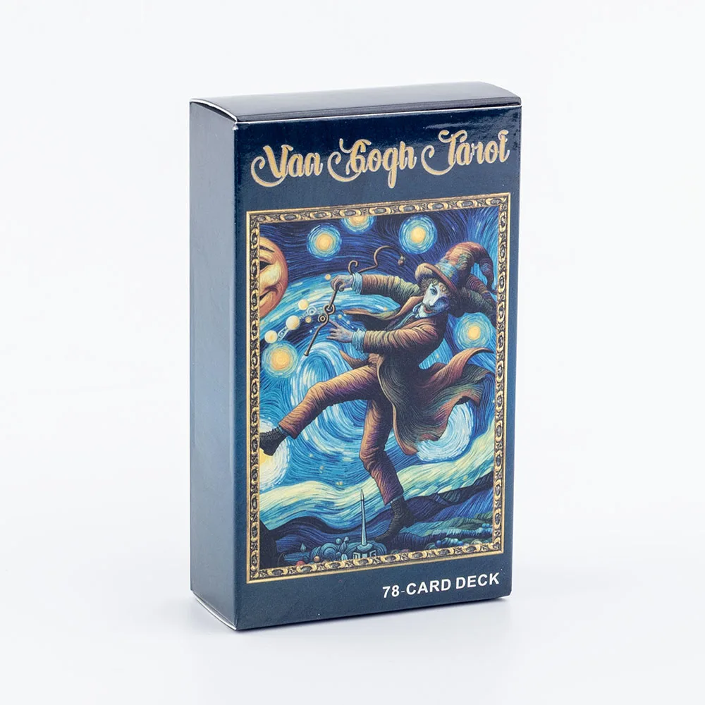 Van Gogh Tarot 78 Card Deck Board Games Illustration Divination Wisdom Oracle Cards Party Desktop Toy Entertainment Leisure