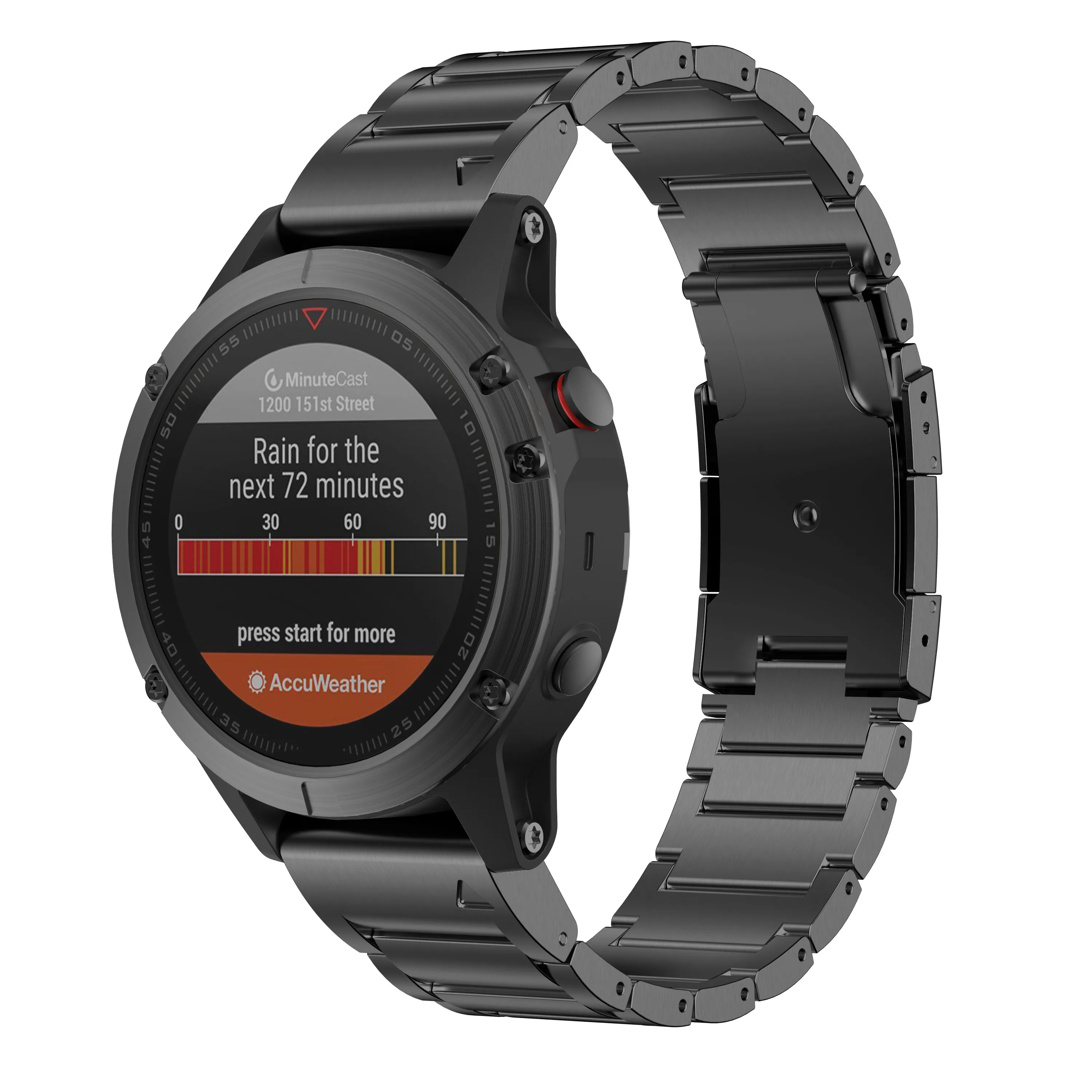 22 26mm Titanium Alloy Band for Garmin Fenix 6X Pro/6X/5X/5X Plus/7X Watchband for Tactix 7/Descent MK2/Instinct 1/2 Bracelet