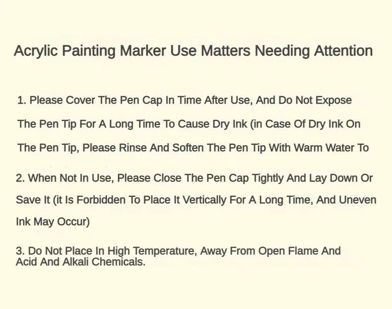 LANGUO 171/9 Colors Direct Liquid Acrylic Paint Pens Brush Marker for Rock Painting Stone Canvas DIY Art Supplies Stationery