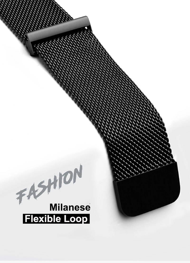 Milanese Loop Strap for Samsung Galaxy Watch 7 6 5 4 44mm 40mm Magnetic Metal Band 22mm 20mm Bracelet Galaxy Watch 4/6 Classic