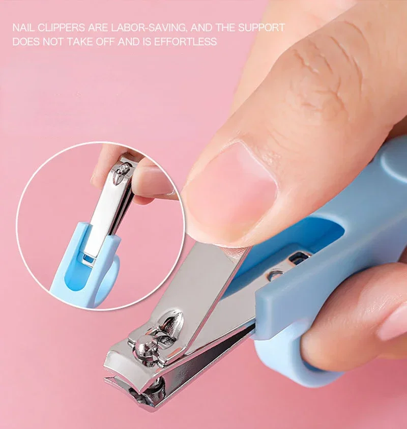 Baby Care Set Safe Nail Clippers Soft Comb Brush Care Combination Hair Comb Grooming Brush Set Nail Trimmer Kit Healthcare Tools
