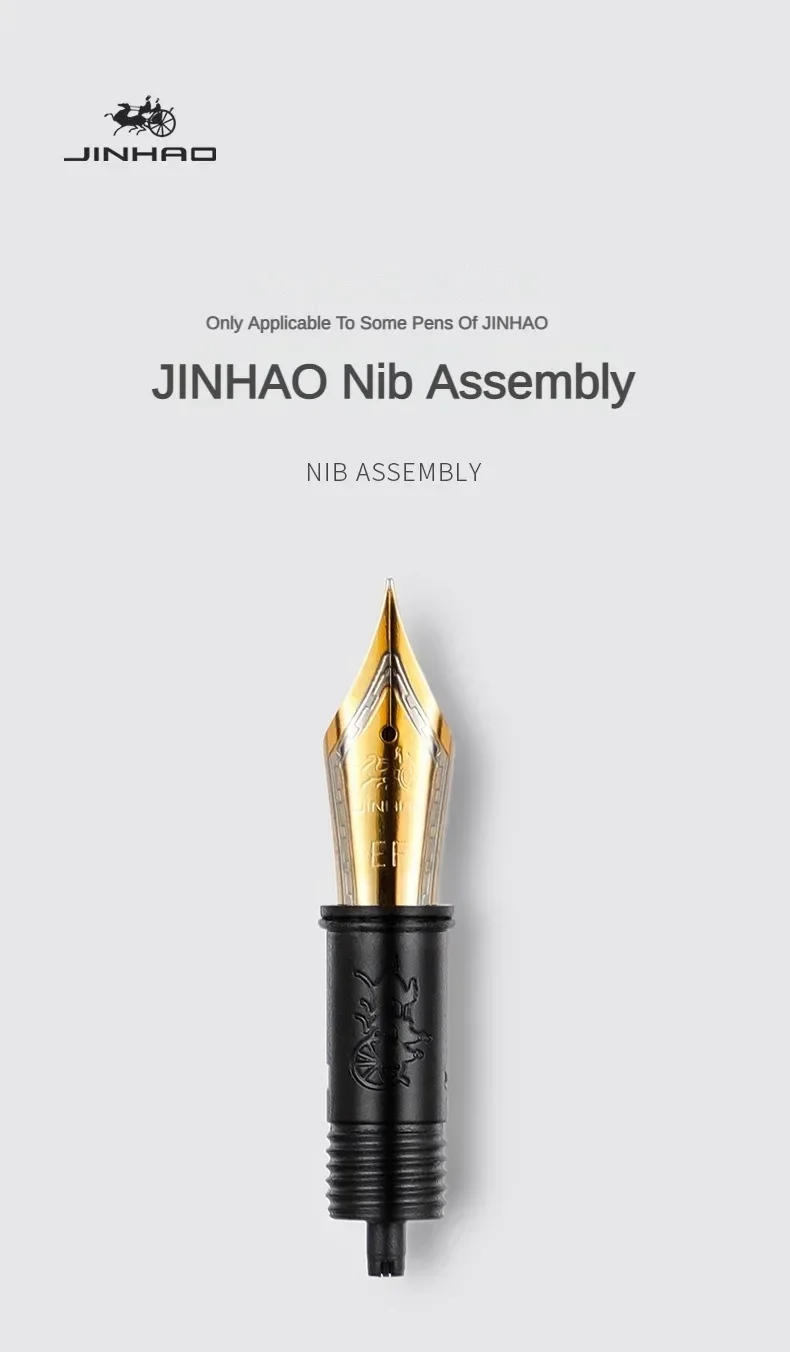 3/1 PCS JINHAO For 9019/X159/82/82 mini/100/9056/9036 Fountain Pen Iridium Replaced EF/F/M Nib Stationery School Office Supplies