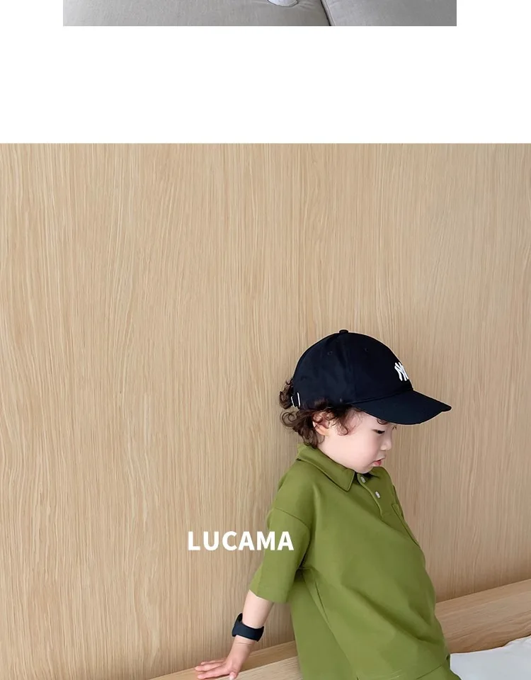Children's Clothing Boys Summer New Suit Middle and Large Children Korean Version of the Casual Polo Top Shorts Summer Clothing