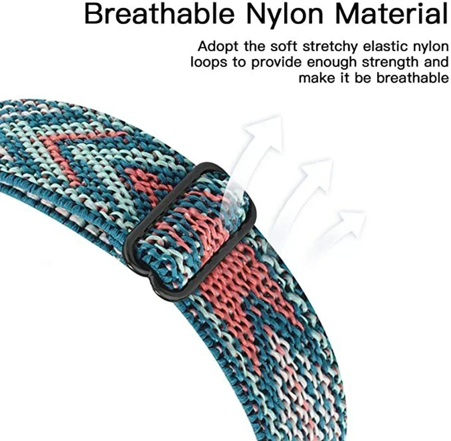 Nylon Starp For Redmi Watch 3 Active/Lite Band Elastic Replacement Wristband Bracelet Correa Belt For Redmi Watch 3 Lite