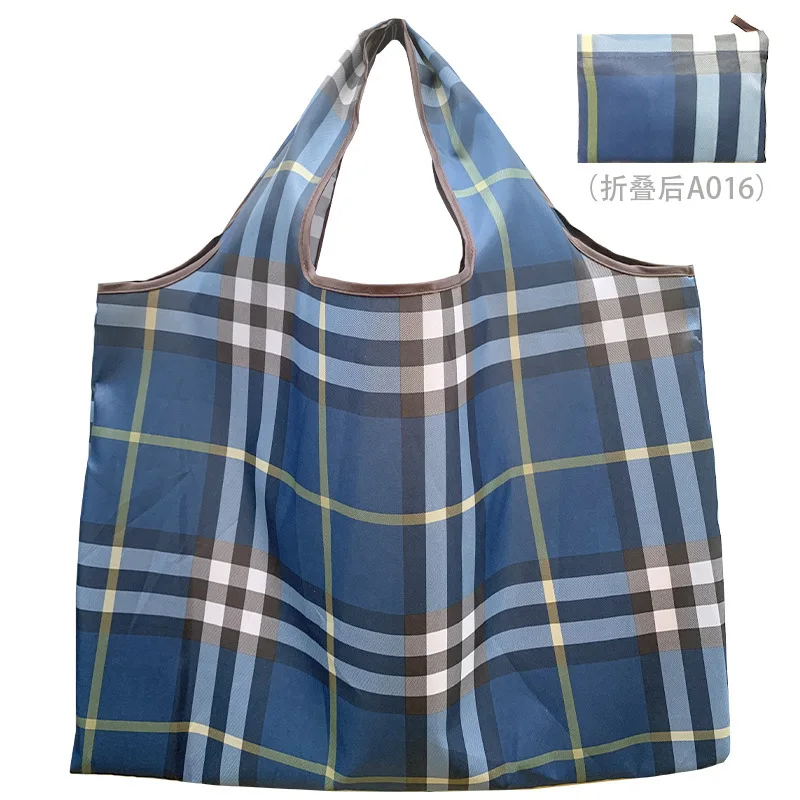 Thick Foldable Shopping Storage Bag Large Capacity Reusable Grocery Bag Eco Friendly Supermarket Waterproof Shoulder Bag 2022
