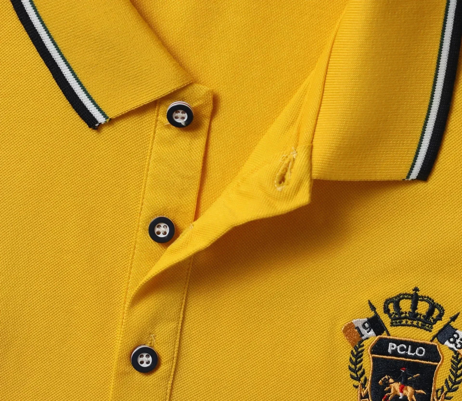 New Mens Embroidered Polo Shirts Summer Short Sleeve Shirt Luxury Top Lapel Streetwear Men Breathable Lightweight T Shirt Homme