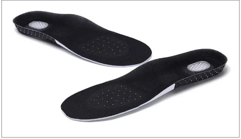Orthopedic Memory Foam Insoles for Men And Women Gel Cushion Silicone Arch Support Soft Running Shoe Inserts for Sport Pads