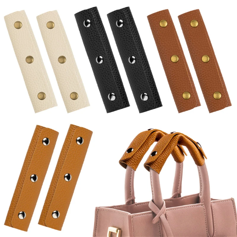 Soft Suitcase Grip Protective Luggage Bag Handle Wrap Leather Anti-stroke Stroller Shoulder Strap Pad Grip Cover Bag Accessories