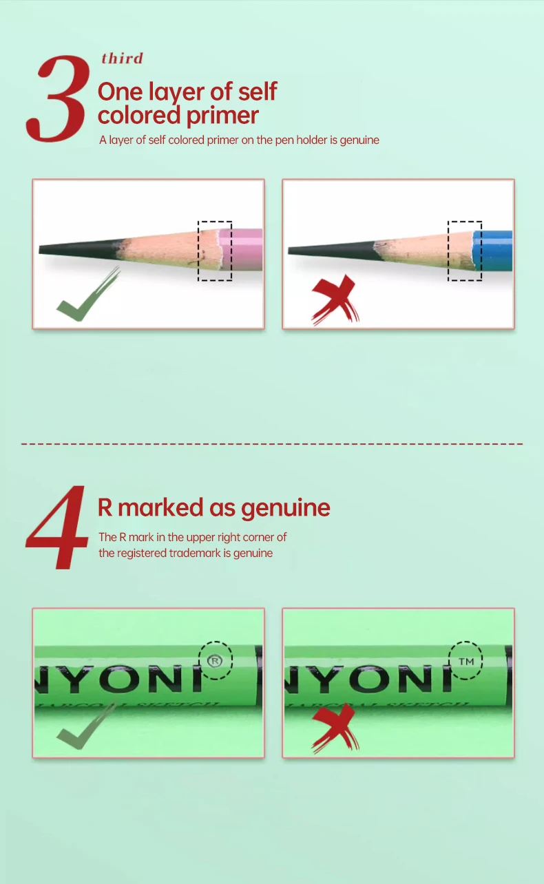 NYONI Black Charcoal Pencil Soft/Medium/Hard Carbon Pencil Wooden Charcoal Pencils For Sketching Drawing Stationery