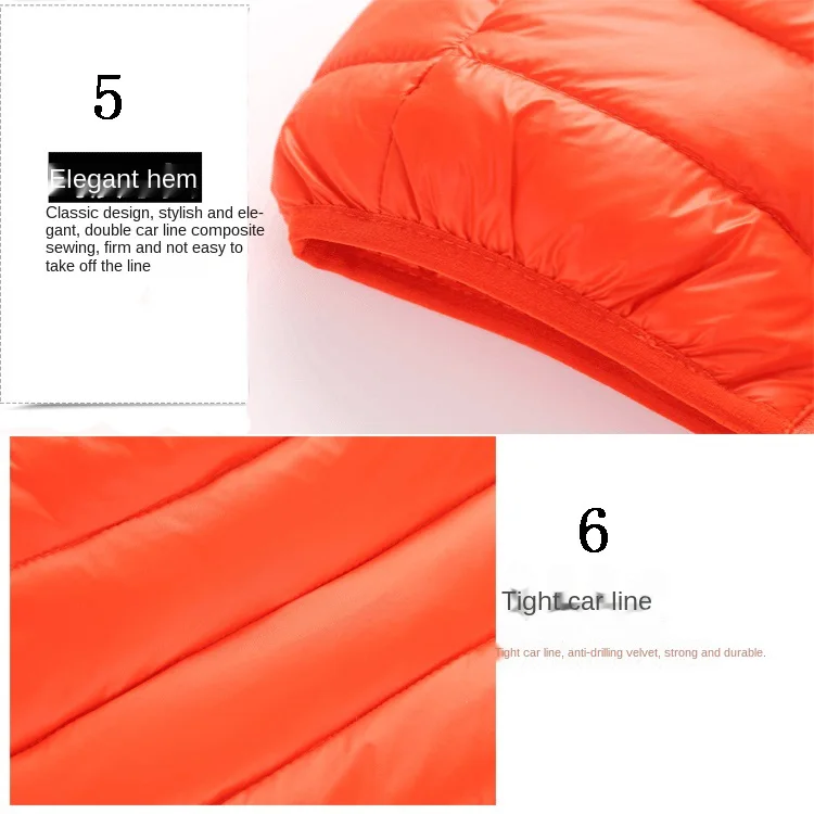 Fall Solid Waistcoat Children Outerwear Winter Coats Kids Clothes Warm Boys and Girls Hooded Vest for Age 2-12 Years Old