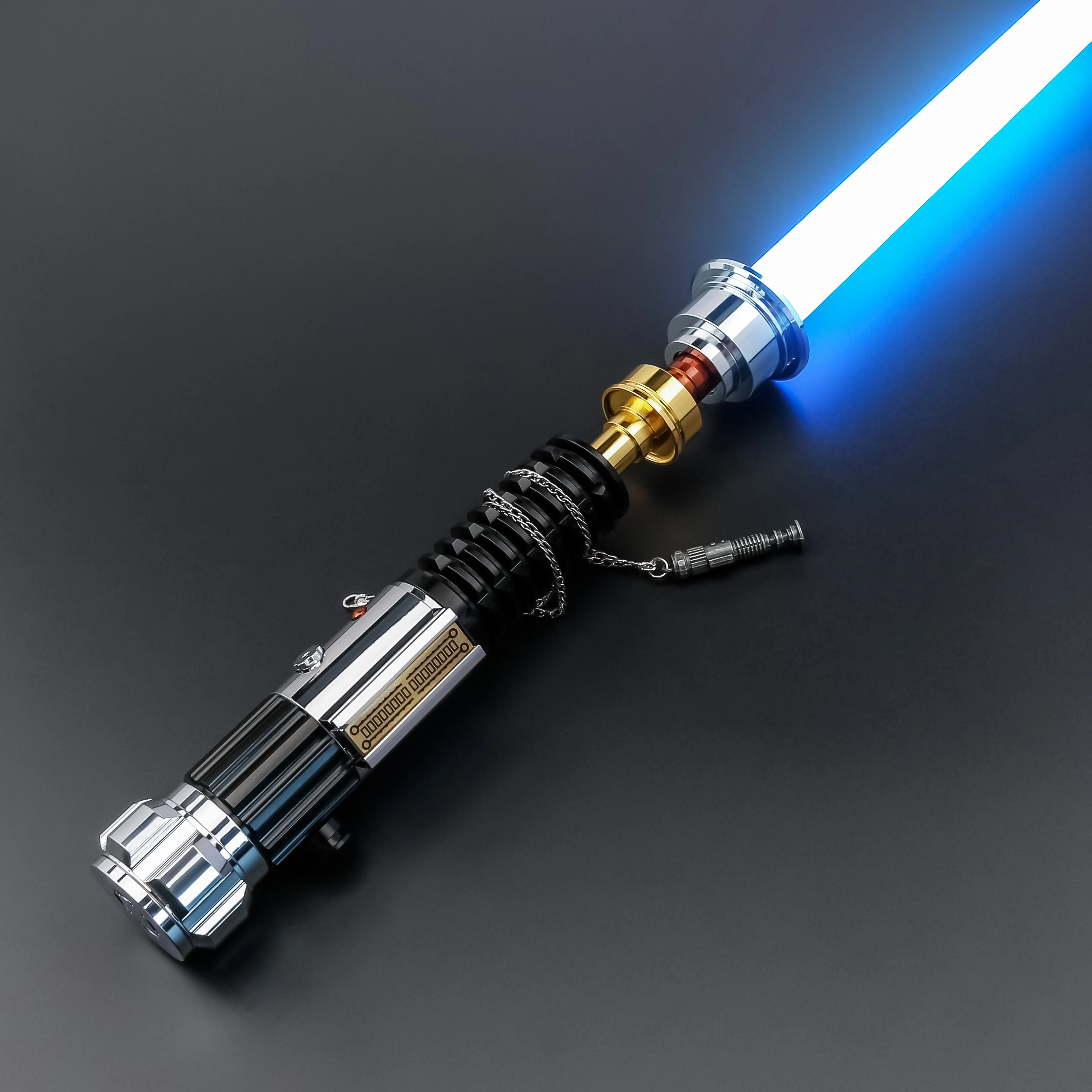 TXQSABER Mini Replica Kenobi Saber Metal Material Necklace Cosplay Accessories Ornament Jedi Collection Toys-Luke Skywalker