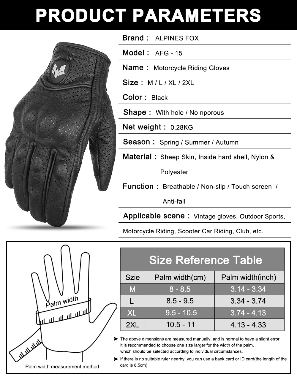 Vinatge Goatskin Motorcycle Gloves Summer Men Yellow Retro Leather Motorcyclist Guantes Motorbike Motocross Glove M-XXL