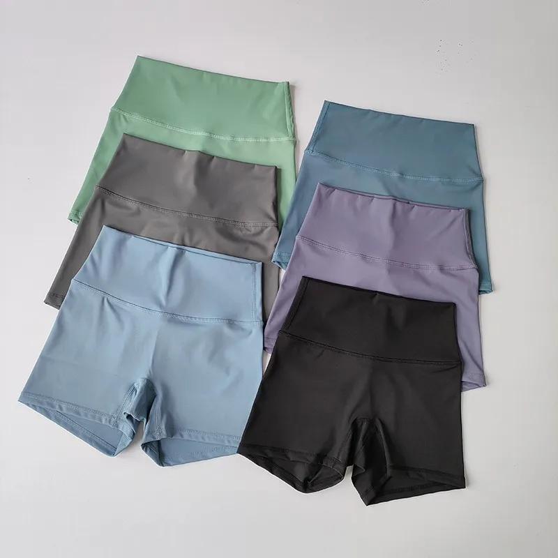 Yoga Shorts Women Fitness Shorts Running Cycling Shorts Breathable Sports Leggings High Waist Summer Workout Gym Shorts