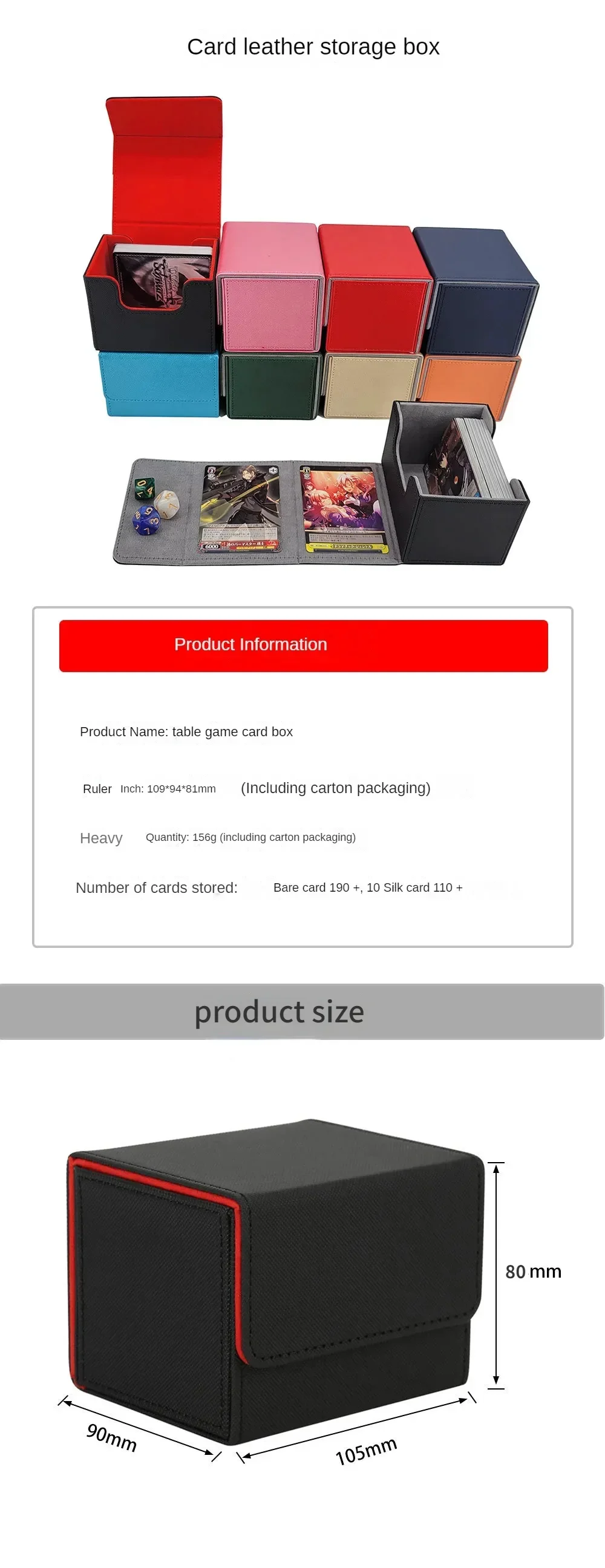 100Pcs 65X90mm Clear Card Sleeves TCG Trading Cards Protector Tarot Shield Board Games Magical Cover PKM