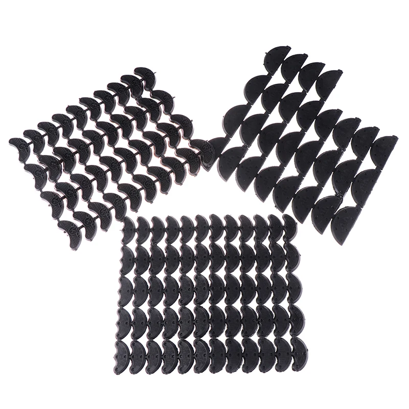 14/20/30 Pairs rubber heel savers toe plates taps DIY shoe repair pads