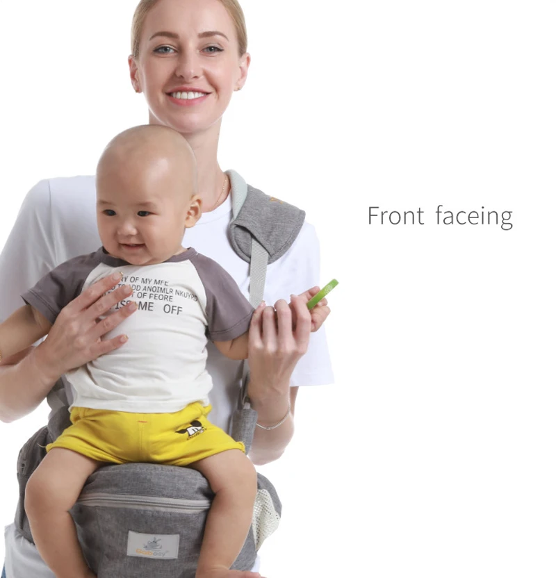 Ergonomic Baby Carrier Portable Infant Kid Hip Seat Waist Stool Sling Front Facing Kangaroo Baby Wrap Carrier For Baby Gear