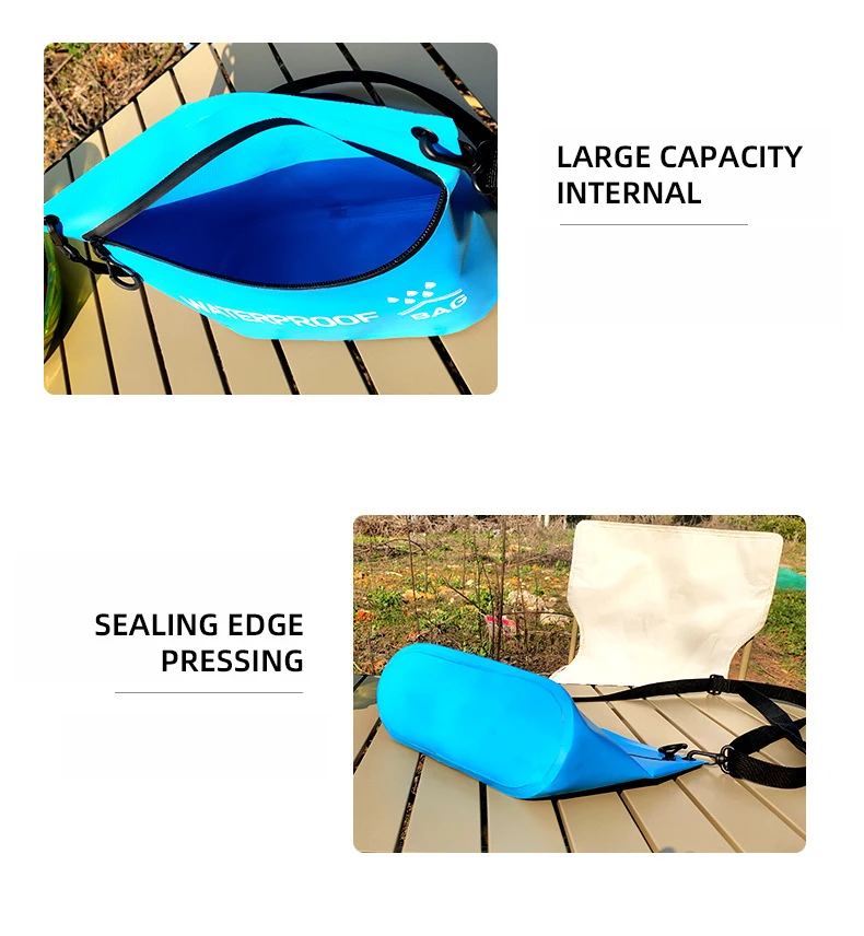 5L Waterproof Dry Bag Travel Handbag Pack Wash Sack Swimming Rafting Kayaking River Trekking Floating Boating Water Bags
