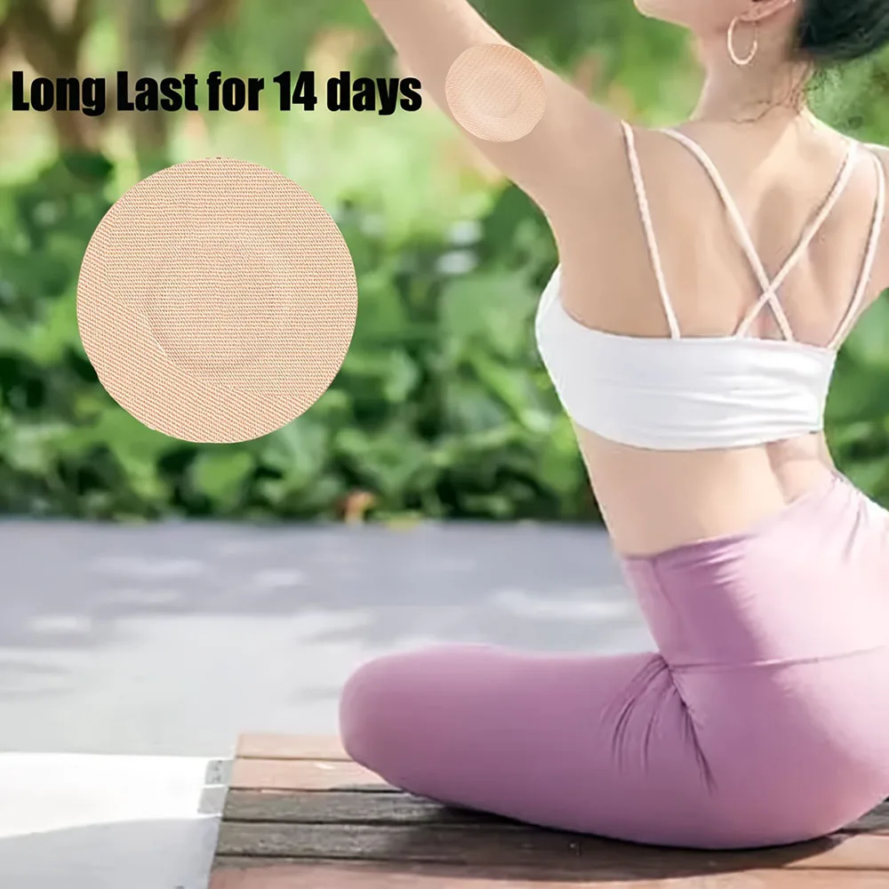 Freestyle Sensor Cover for Libre 2, Waterproof Patches, Hypoallergenic & Latex-Free, 14 Days, No Glue in Center, 20 Pack