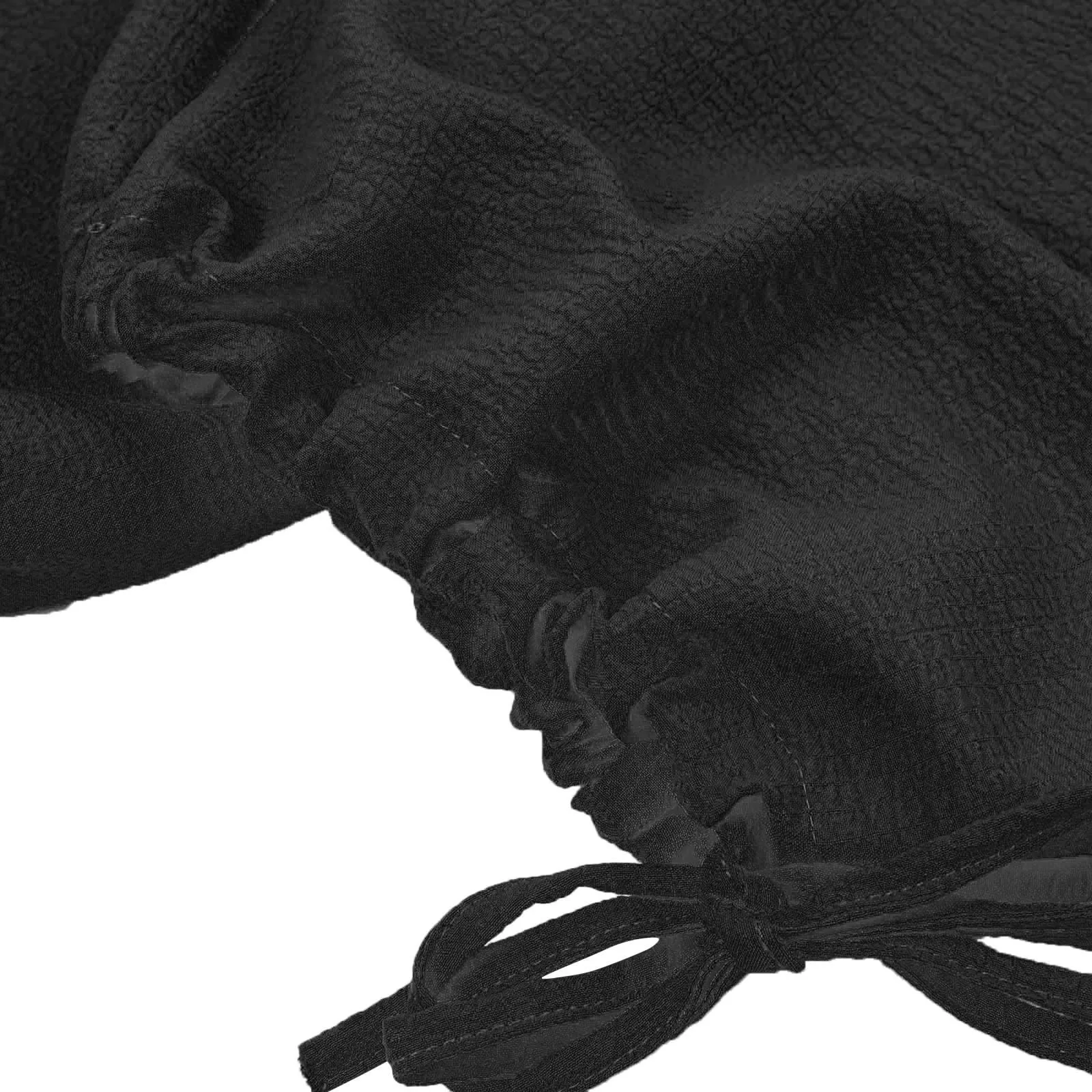 Loose Lantern Pants Women'S Solid Color Drawstring Wide Leg Pants Elastic Waistband Casual Pants Oversized Sports Pants For Wome