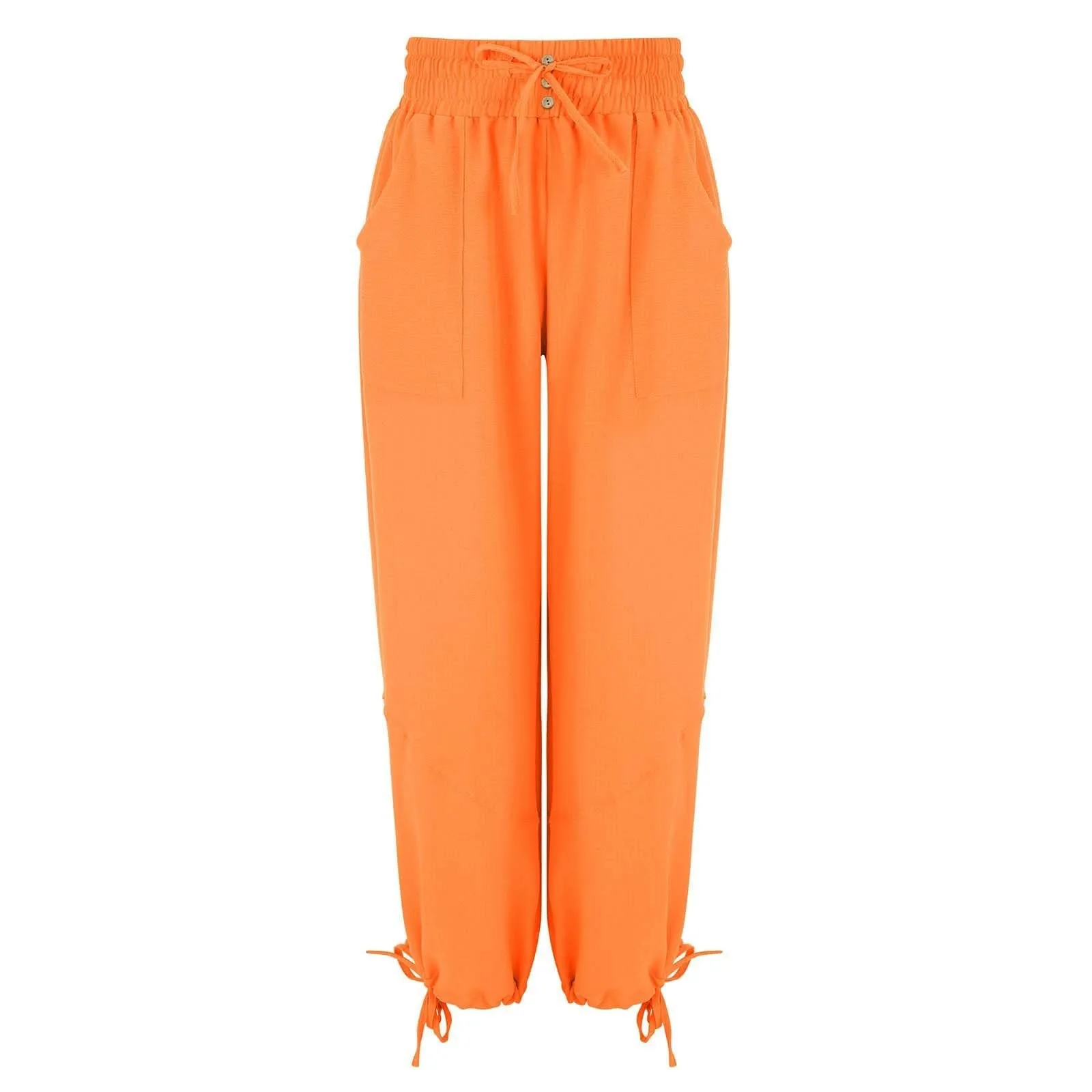 Loose Lantern Pants Women'S Solid Color Drawstring Wide Leg Pants Elastic Waistband Casual Pants Oversized Sports Pants For Wome