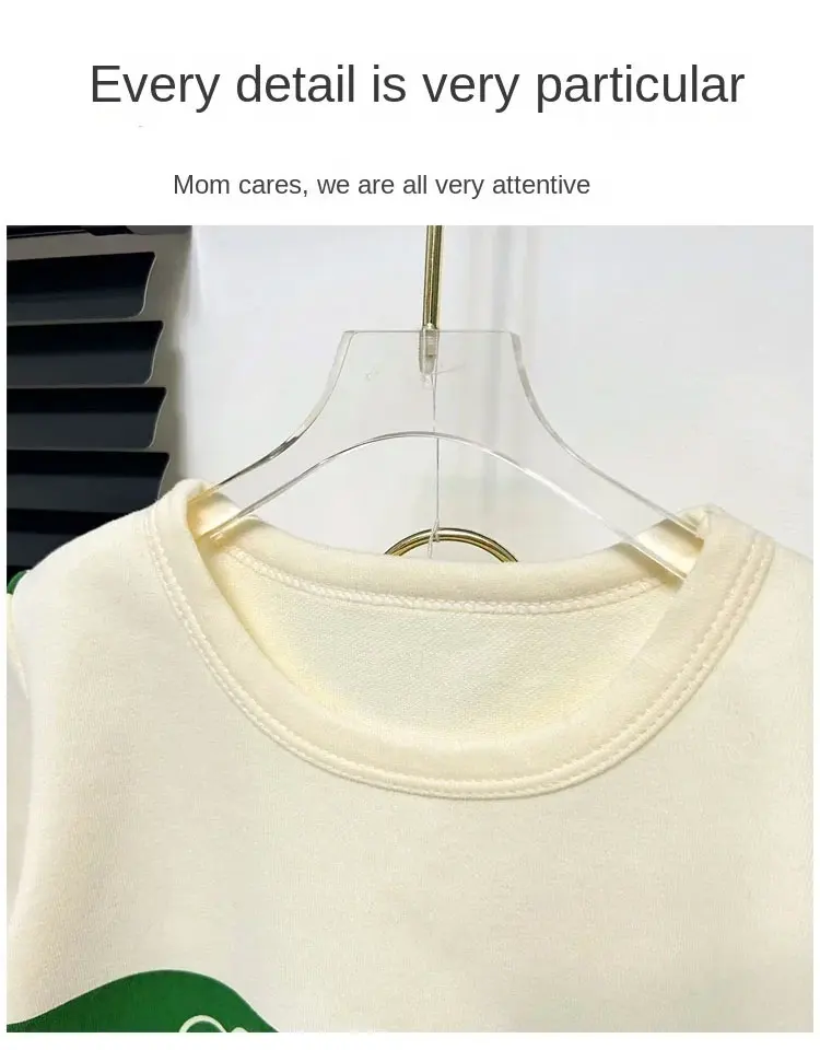 Children's Sets Mother Kids Clothes Boys Girl T-shirt Shorts 2PCS Short Sleeve Baby Children Clothing Toddler Suit Suit Striped
