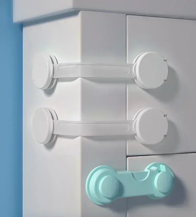 2/5PCS Home Baby Safety Multifunctional Drawer Lock Baby Proof Cabinet Locks Child Safety Door Locks Baby Protection
