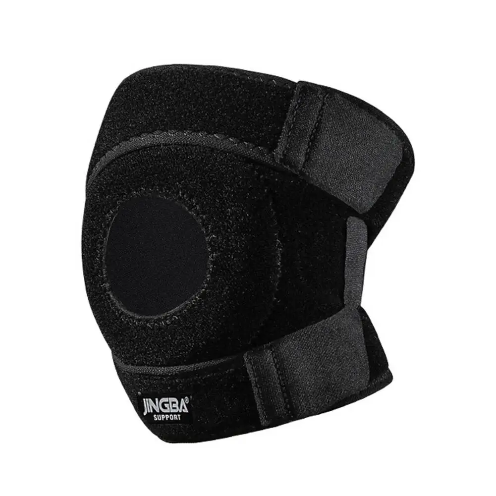 1Pc JINGBA Kneepad Stabilizer Fitness Knee Pads Adjustable Compression Knee Support Brace for Workout
