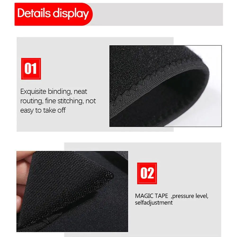 1Pc JINGBA Kneepad Stabilizer Fitness Knee Pads Adjustable Compression Knee Support Brace for Workout