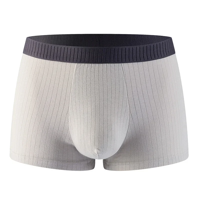 6Pcs 100% Cotton High Quality Men's Underwear Breathable Boxer Shorts Elastic Moisture Absorption AntibacterialUnderpants Briefs
