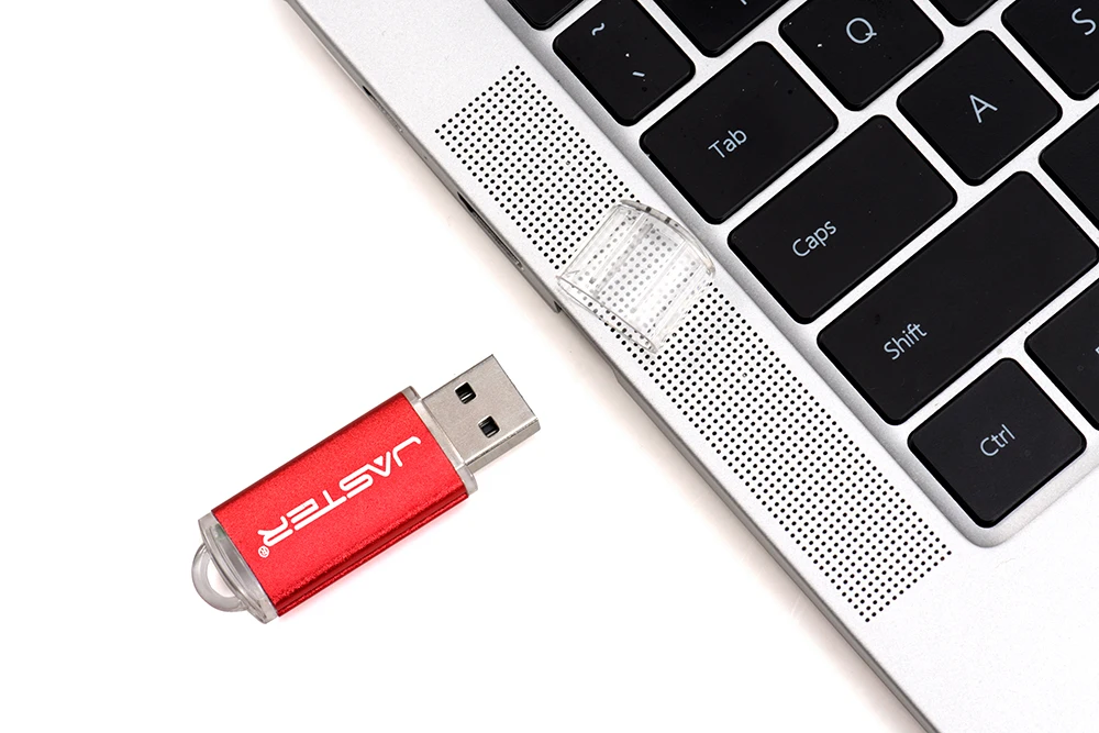 JASTER Free Key Chain USB Flash Drive 128GB Black Pen Drive 64GB Blue Memory Stick 32GB Creative Gift Pendrive 16GB Red U Disk