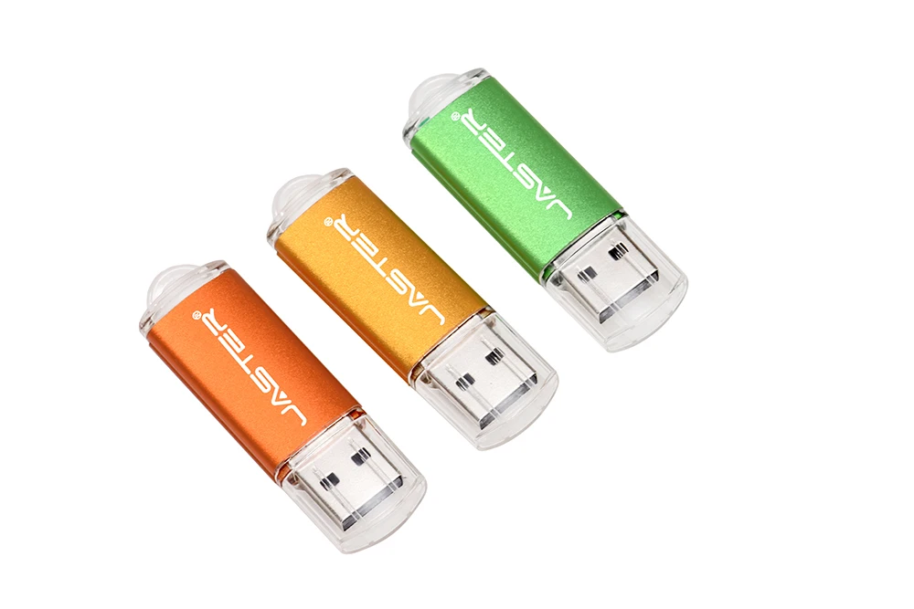 JASTER Free Key Chain USB Flash Drive 128GB Black Pen Drive 64GB Blue Memory Stick 32GB Creative Gift Pendrive 16GB Red U Disk