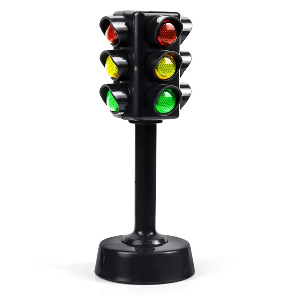 New Children's Gifts Classic Toys Mini Children's Toys Signal Lamp Traffic Light Plastic Model Traffic Lights
