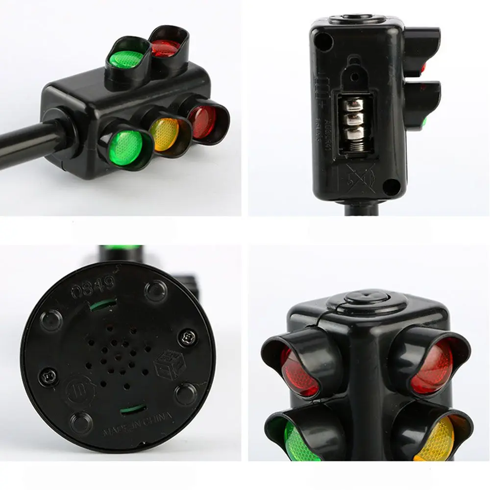 New Children's Gifts Classic Toys Mini Children's Toys Signal Lamp Traffic Light Plastic Model Traffic Lights