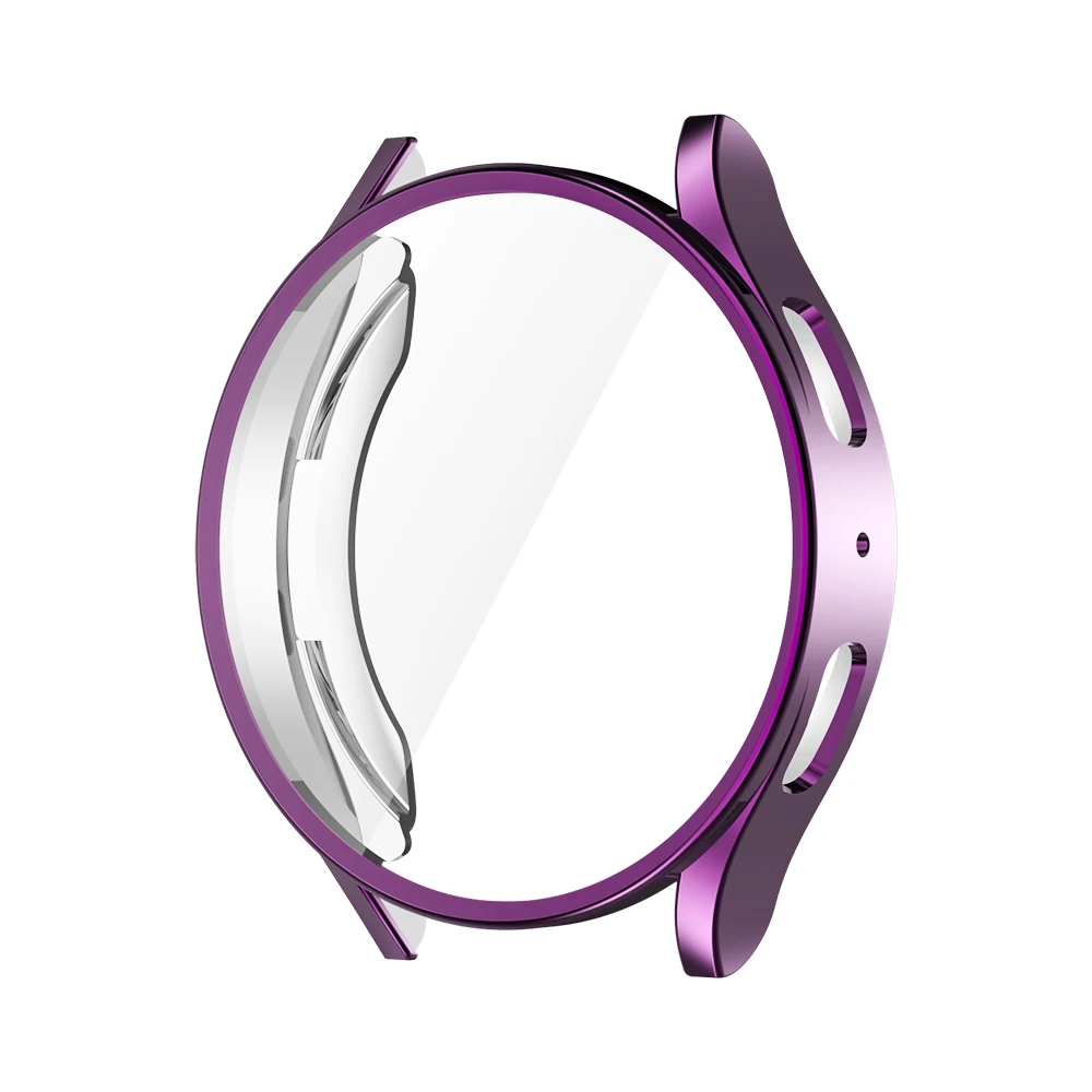 Protector Case For Samsung Galaxy Watch 7 4 5 6 40mm 44mm Cover Coverage Silicone TPU Bumper Screen Protective Full Accessories
