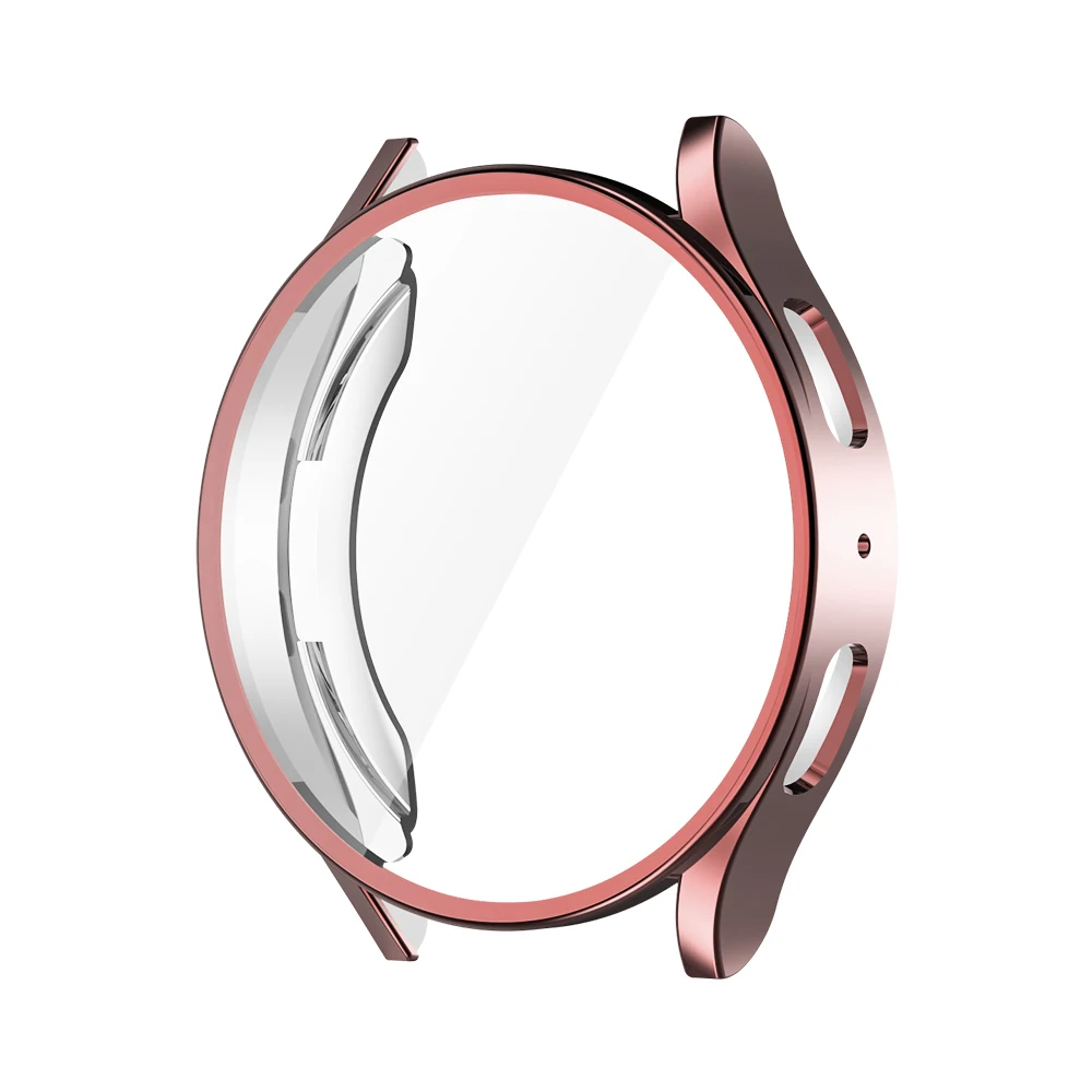 Protector Case For Samsung Galaxy Watch 7 4 5 6 40mm 44mm Cover Coverage Silicone TPU Bumper Screen Protective Full Accessories