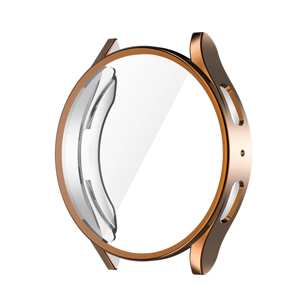 Protector Case For Samsung Galaxy Watch 7 4 5 6 40mm 44mm Cover Coverage Silicone TPU Bumper Screen Protective Full Accessories