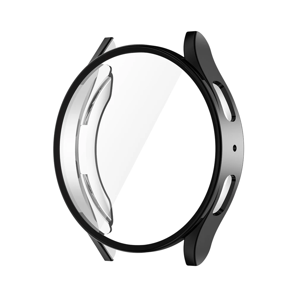 Protector Case For Samsung Galaxy Watch 7 4 5 6 40mm 44mm Cover Coverage Silicone TPU Bumper Screen Protective Full Accessories