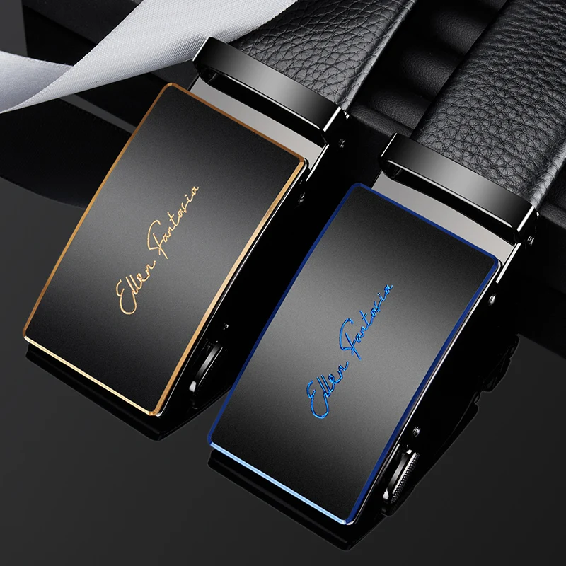 Men Belt Genuine Leather belt for men Alloy buckle ratchet belts Men Designer Belt Automatic belts